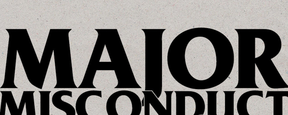 LISTEN: Jeremy Allingham talks about Major Misconduct on NPR's "All Things Considered"
