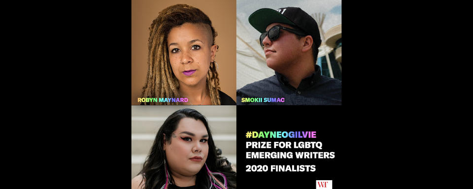 Arielle Twist is a finalist for the Dayne Ogilvie Prize for LGBTQ Emerging Writers