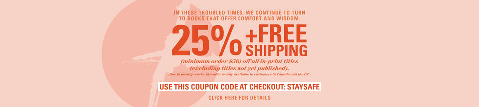 Books for these times: 25% off in-print titles plus free shipping