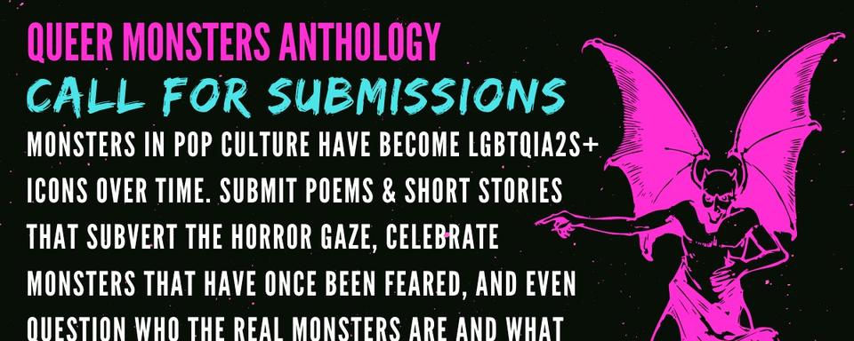 Queer monsters anthology: call for submissions