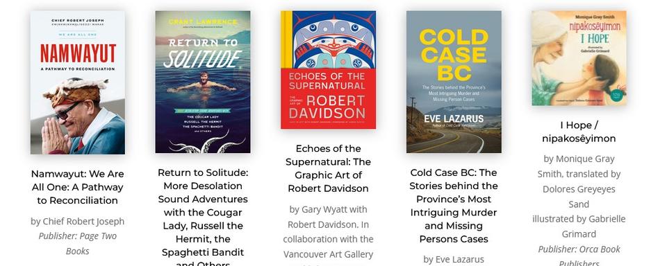 Cold Case BC: BC and Yukon Book Prize finalist